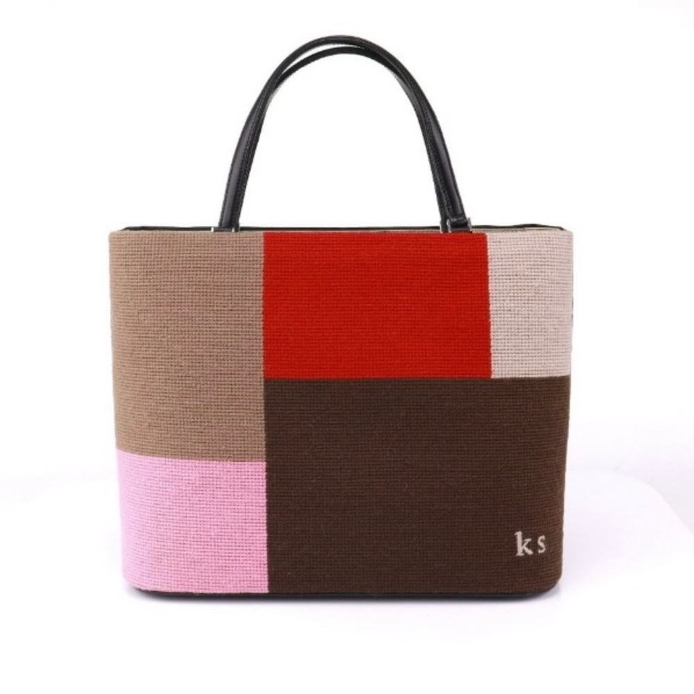 Kate Spade Patchwork Needlepoint Tote